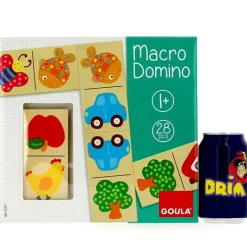 GOULA Macro Dominó de Madera- Juegos De Mesa