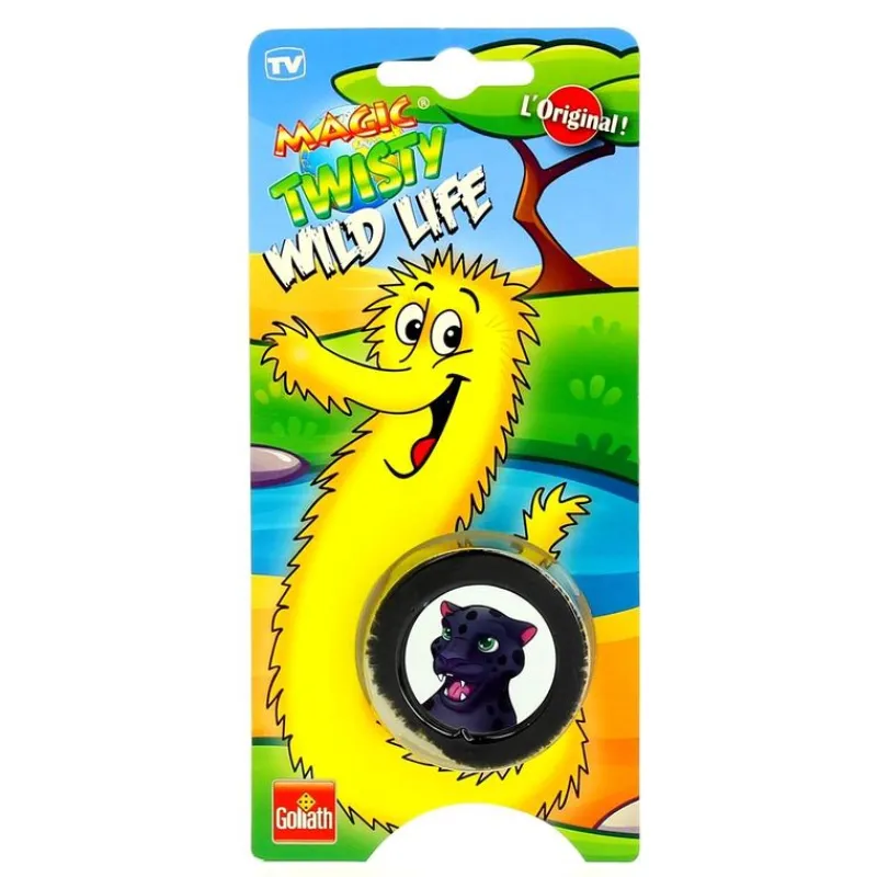 GOLIATH Magic Twisty Colores Salvajes Pantera- Manualidades