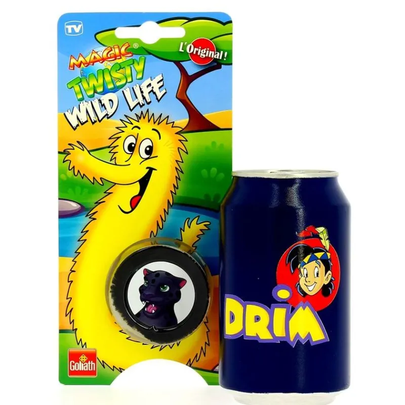 GOLIATH Magic Twisty Colores Salvajes Pantera- Manualidades