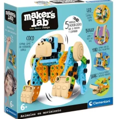 CLEMENTONI Maker's Lab - Animales en Movimento- Juegos Y Juguetes Educativos