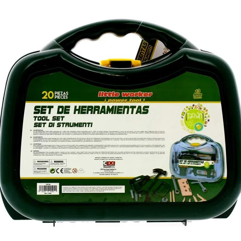 DRIM DISCOUNT Maletín Infantil de Herramientas de Bricolaje- Juegos Y Juguetes De Imitación