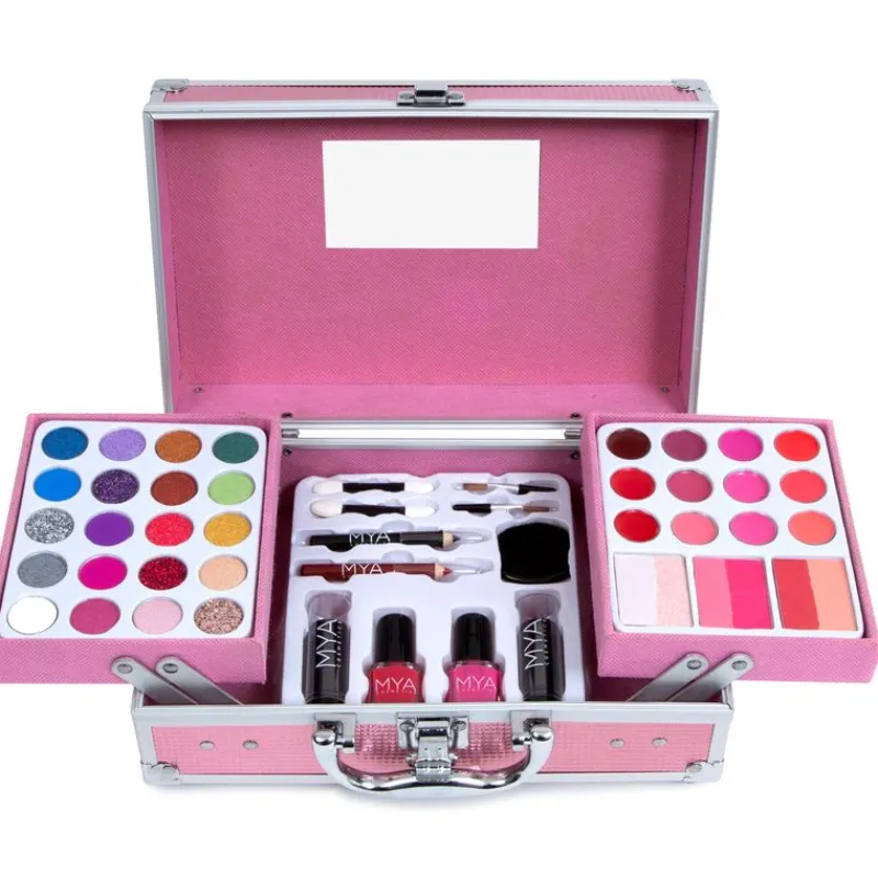 SELECCION DRIM Juegos Y Juguetes De Imitación|Maletín Maquillaje Rosa