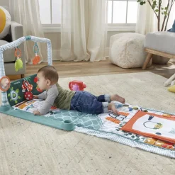 FISHER PRICE Mantas Y Gimnasios De Actividades|Primera Infancia Y Preescolar|Manta de actividades Casita de Campo 2 en 1