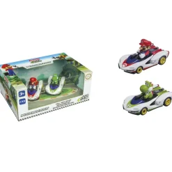 CARRERA Coches Escala 1:32 Y 1:43|Vehículos, Trenes Y Parkings|Mario Kart Pack Coches Mario & Yoshi