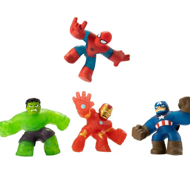 BANDAI Figuras Y Figuras De Acción|Marvel Goo Jit Zu Figura Individual Surtida