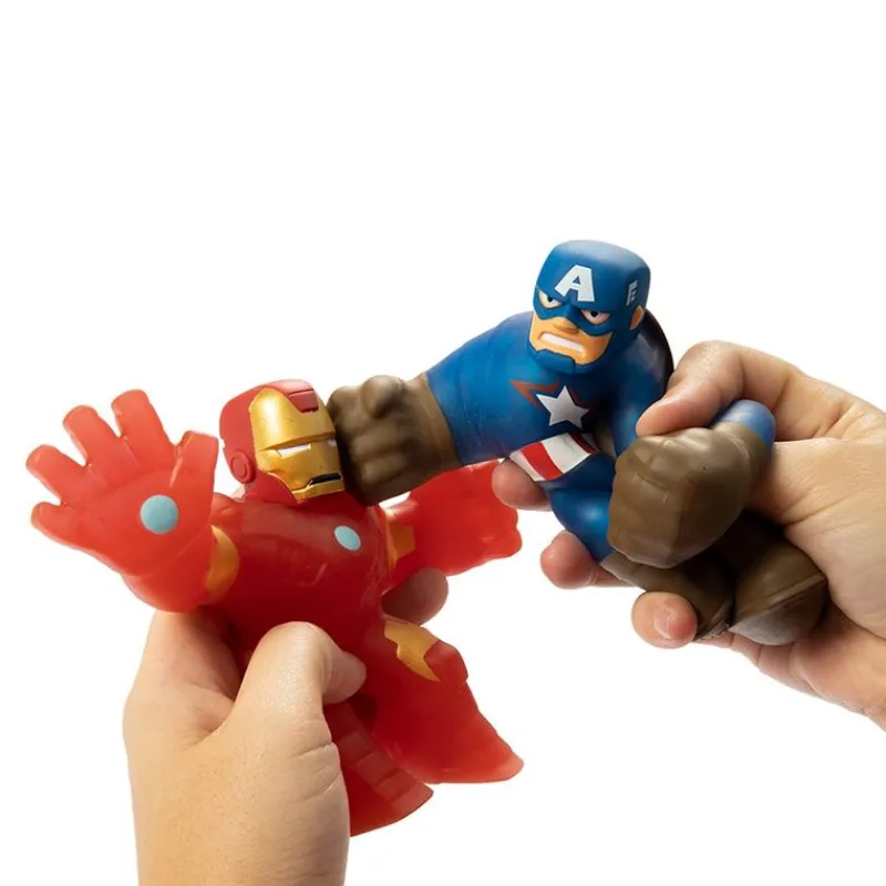 BANDAI Figuras Y Figuras De Acción|Marvel Goo Jit Zu Figura Individual Surtida