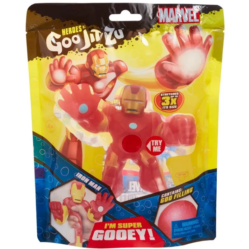 BANDAI Figuras Y Figuras De Acción|Marvel Goo Jit Zu Figura Individual Surtida