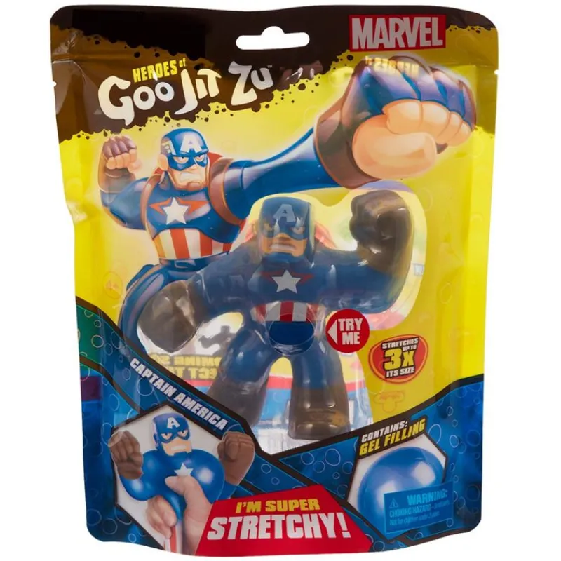 BANDAI Figuras Y Figuras De Acción|Marvel Goo Jit Zu Figura Individual Surtida