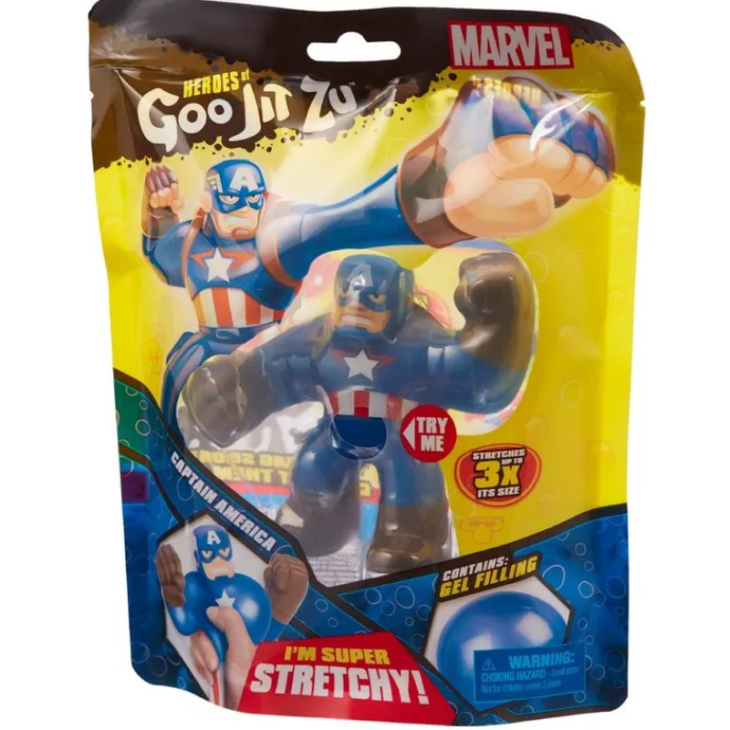 BANDAI Figuras Y Figuras De Acción|Marvel Goo Jit Zu Figura Individual Surtida