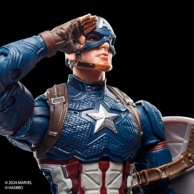 HASBRO Marvel Legends Figura Capitán América Endgame- Figuras Películas Y Series|Figuras Y Figuras De Acción