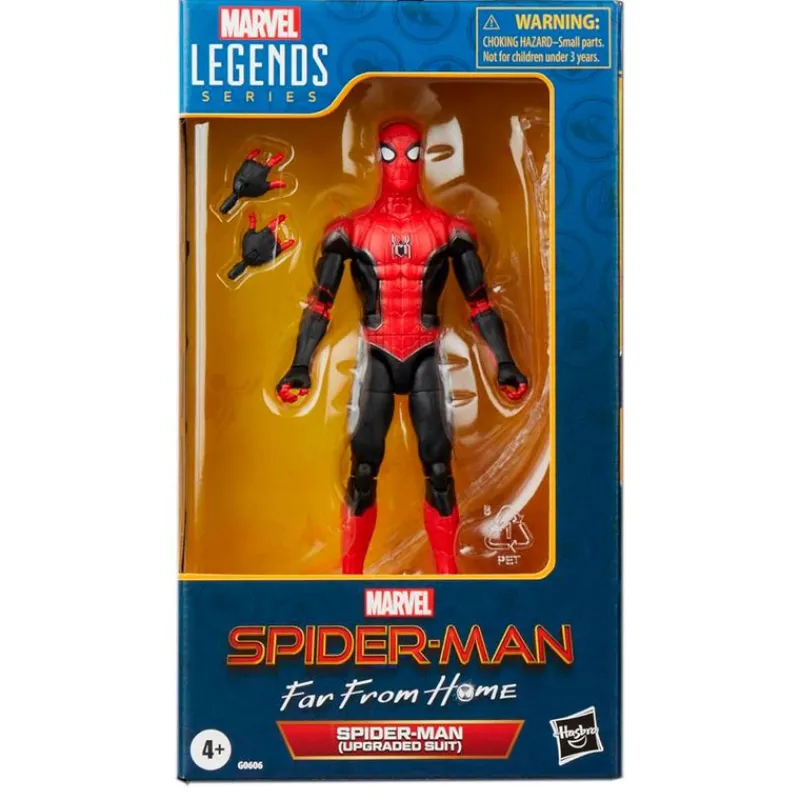 HASBRO Marvel Legends Figura Spider-Man Upgraded Suit- Figuras Películas Y Series|Figuras Y Figuras De Acción