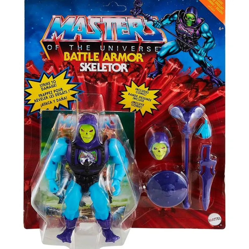 MATTEL Masters del Universo Figura Skelletor Deluxe- Figuras Y Figuras De Acción