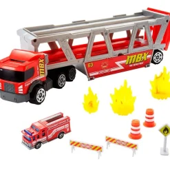 MATTEL Matchbox Camión Bomberos Rescate Fuego- Vehículos, Trenes Y Parkings