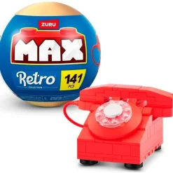 ZURU MAX Retro Bola Construcción Sorpresa- Manualidades