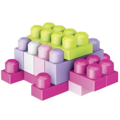 MEGABLOKS Mega Bloks First Builders ECO Bolsa 60 Rosa- Puzzles Y Construcciones