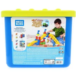 MEGABLOKS Puzzles Y Construcciones|Mega Bloks Garaje de Coches de Carreras
