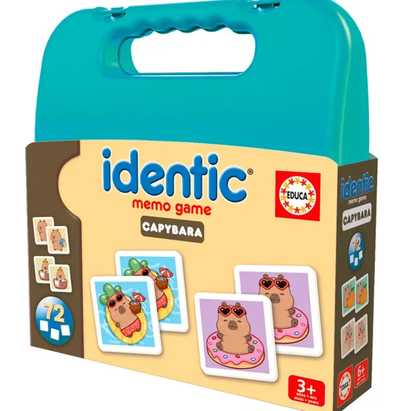 EDUCA Memory Identic Capybaras- Juegos Y Juguetes Educativos