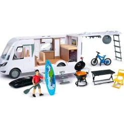 DICKIE TOYS Vehículos, Trenes Y Parkings|Mercedes Autocaravana Escala 1:24
