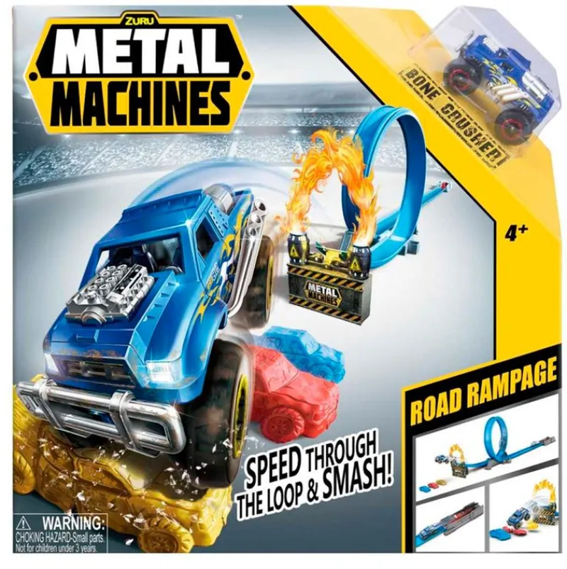DRIM DISCOUNT Vehículos, Trenes Y Parkings|Metal Machines Circuito Loop y Rampa Salto