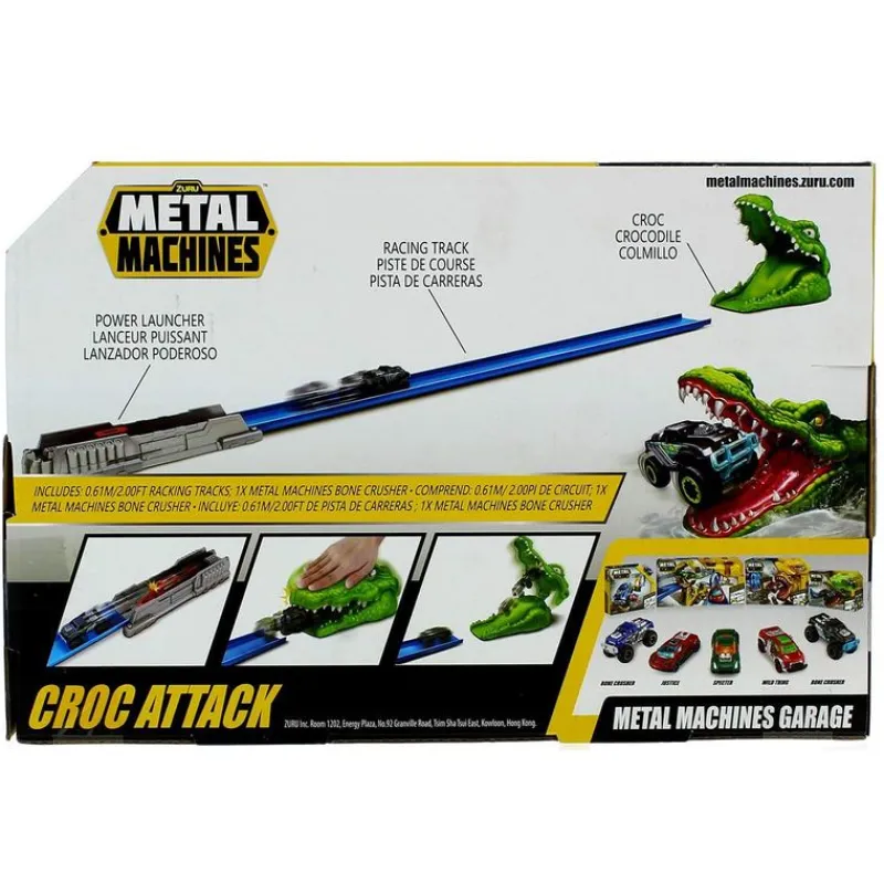 DRIM DISCOUNT Vehículos, Trenes Y Parkings|Metal Machines Pista Cocodrilo