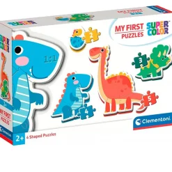 CLEMENTONI Puzzles Y Construcciones|Mi Primer Puzzle de Dinosaurios