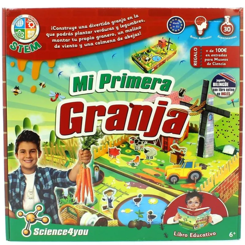SCIENCE 4 YOU Mi Primera Granja- Juegos Y Juguetes Educativos