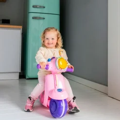 VTECH Bicicletas, Correpasillos Y Triciclos|Mi Scooter de Paseo 2 en 1 Rosa
