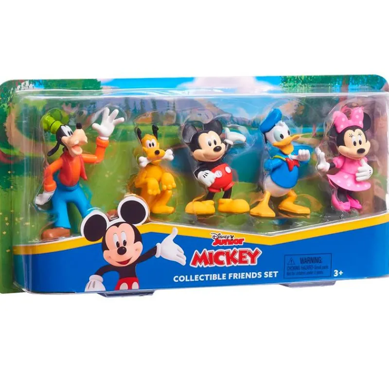 JUST PLAY Figuras Y Figuras De Acción|Mickey Mouse Pack 5 Figuras PVC