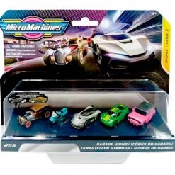 SELECCION DRIM Micro Machines Pack 5 Vehículos Surtidos- Vehículos, Trenes Y Parkings