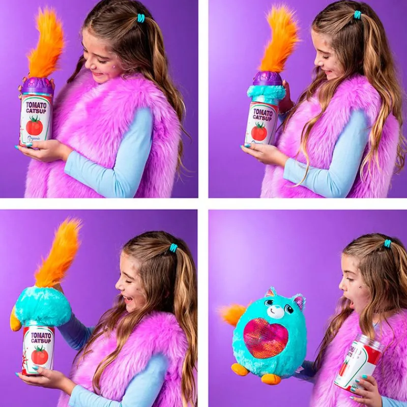 BIZAK MimiMiau Tira y Wow Sorpresa- Manualidades