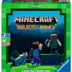 RAVENSBURGER Minecraft Builders & Biomes Juego de Mesa- Juegos De Mesa