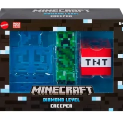 MATTEL Minecraft Creeper Nivel Diamante- Figuras Videojuegos|Figuras Y Figuras De Acción