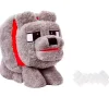 MATTEL Figuras Videojuegos|Primera Infancia Y Preescolar|Minecraft Dennis el Lobo Peluche Interactivo