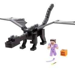 MATTEL Figuras Videojuegos|Figuras Y Figuras De Acción|Minecraft Dragón del Ender
