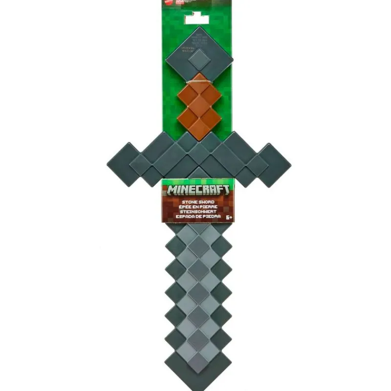 MATTEL Minecraft Espada de Piedra- Otros Merchandising|Juegos Y Juguetes De Imitación