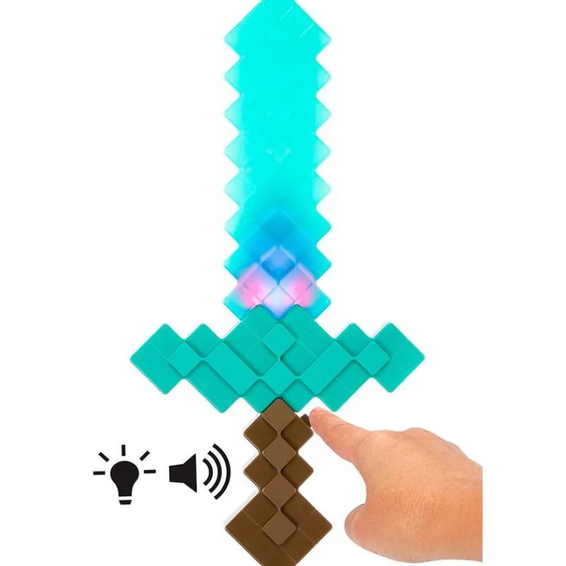MATTEL Minecraft Espada Encantada Deluxe- Otros Merchandising|Juegos Y Juguetes De Imitación