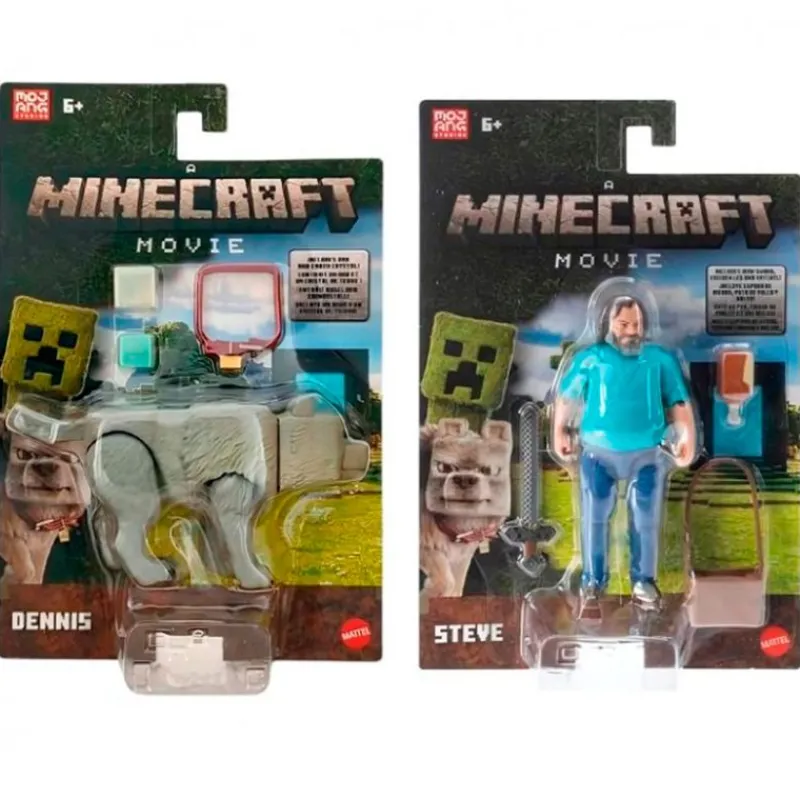 MATTEL Minecraft Figura de Acción Surtida- Figuras Videojuegos|Figuras Y Figuras De Acción