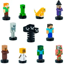 BIZAK Figuras Videojuegos|Figuras Y Figuras De Acción|Minecraft Figura Individual Surtida