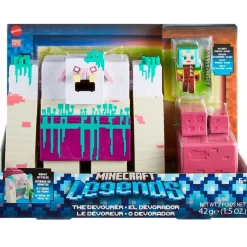 MATTEL Figuras Videojuegos|Figuras Y Figuras De Acción|Minecraft Legends el Devorador