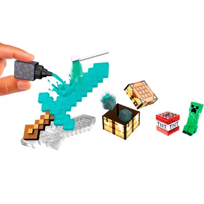 MGA Manualidades|Minecraft Make It Mini Miniverse Bola Sorpresa