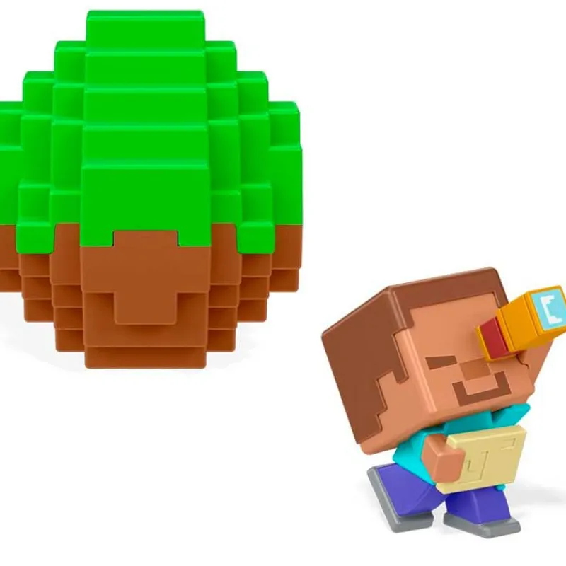 MATTEL Minecraft Mini Mode Huevo Sorpresa- Figuras Videojuegos|Figuras Y Figuras De Acción
