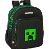 SAFTA Minecraft Mochila Junior Adaptable Carro TNT- Escolar