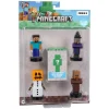 BIZAK Minecraft Pack 5 Figuras Surtido- Figuras Y Figuras De Acción