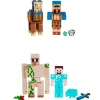 MATTEL Figuras Videojuegos|Figuras Y Figuras De Acción|Minecraft Pack 2 Figuras Surtidas