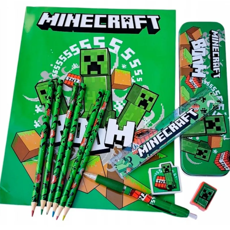 KIDS EUROSWAN Escolar|Manualidades|Minecraft Pack Escritura