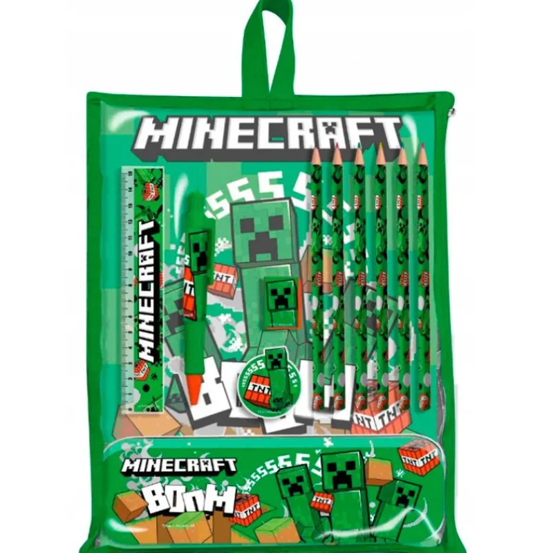 KIDS EUROSWAN Escolar|Manualidades|Minecraft Pack Escritura