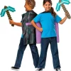 JAKKS PACIFIC Disfraces Y Complementos|Disfraces Y Complementos|Minecraft Pack Pico + Capa