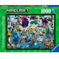 RAVENSBURGER Minecraft Puzzle 1000 Piezas- Puzzles Y Construcciones