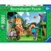 RAVENSBURGER Minecraft Puzzle 100 Piezas XXL- Puzzles Y Construcciones