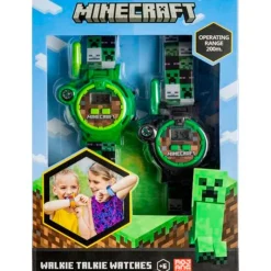 KIDS EUROSWAN Electrónicos|Minecraft Reloj Walkie Talkie 2 en 1